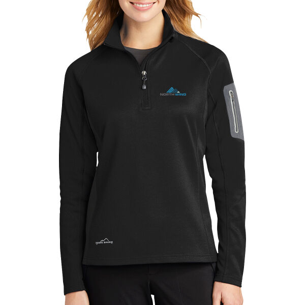 Embroidered - Ladies 1/2 Zip Performance Fleece Thumbnail