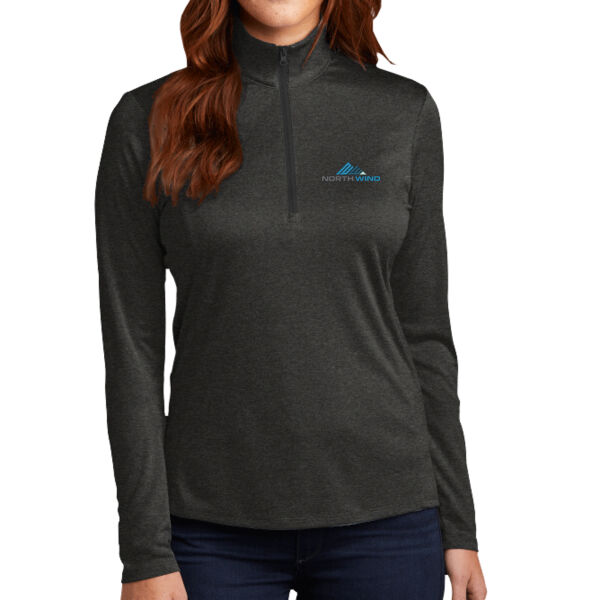 Embroidered - Ladies Endeavor 1/4 Zip Pullover  Thumbnail