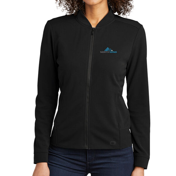 Embroidered - Ladies Hinge Full Zip Thumbnail