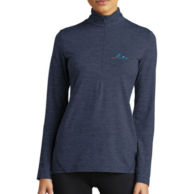 Embroidered - Ladies Exchange 1.5 Long Sleeve 1/2 Zip Thumbnail