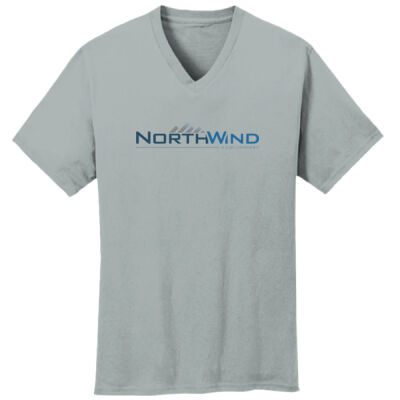 Full front print  - Core Cotton V Neck Tee Thumbnail