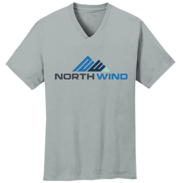 Full front print  - Core Cotton V-Neck Tee Thumbnail