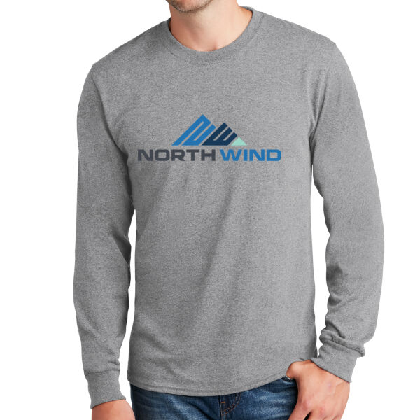 Full front print  - Long Sleeve Core Cotton Tee Thumbnail