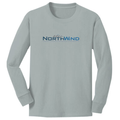 Full front print  - Youth Long Sleeve Core Cotton Tee Thumbnail