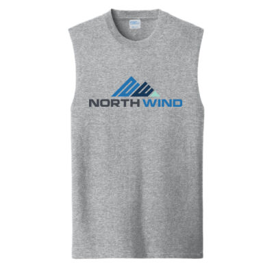 Full front print  - Core Cotton Sleeveless Tee Thumbnail