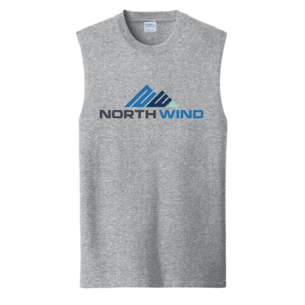 Full front print  - Core Cotton Sleeveless Tee Thumbnail