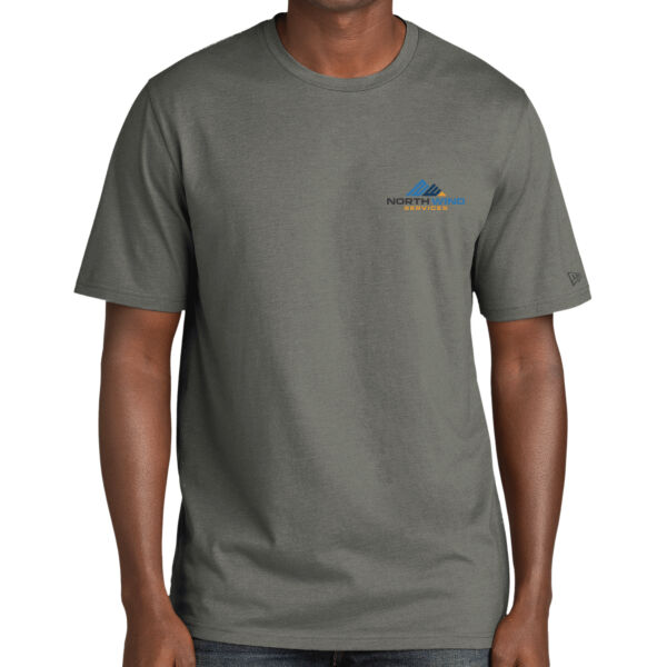 Crest Print  - Tri Blend Tee Thumbnail