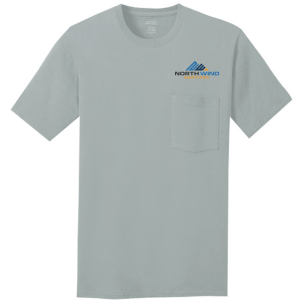 Crest Print  - Core Cotton Pocket Tee Thumbnail