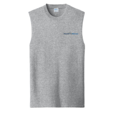 Crest Print  - Core Cotton Sleeveless Tee Thumbnail