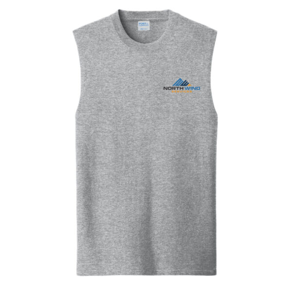 Crest Print  - Core Cotton Sleeveless Tee Thumbnail