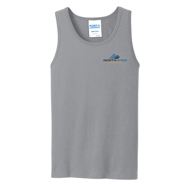 Crest Print  - Core Cotton Tank Top Thumbnail
