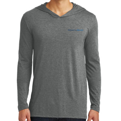 Crest Print  - Perfect Tri &#174; Long Sleeve Hoodie Thumbnail