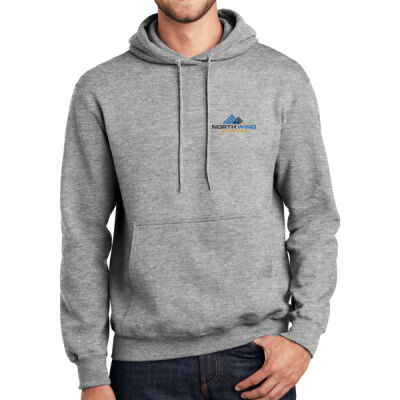 Crest Print  - Tall Essential Fleece Pullover Hooded Sweatshirt Thumbnail