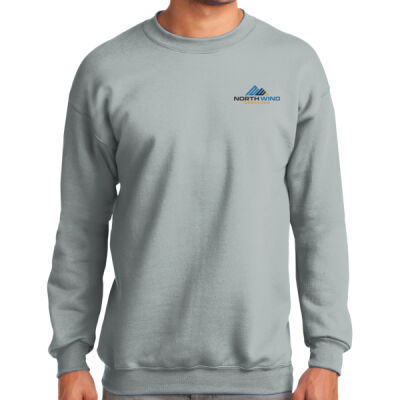 Crest Print  - Tall Essential Fleece Crewneck Sweatshirt Thumbnail