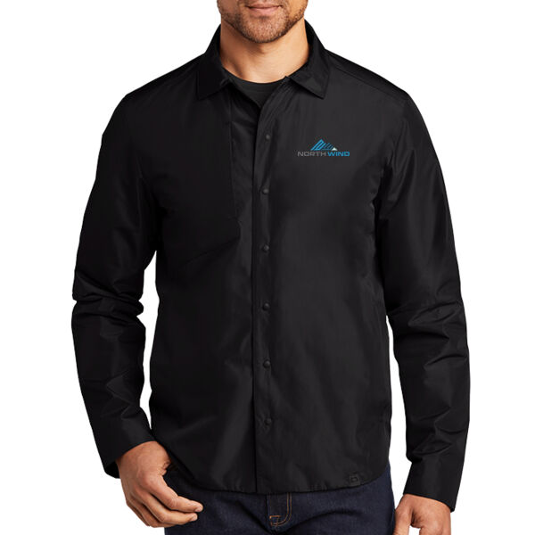 Embroidered - Reverse Shirt Jacket Thumbnail