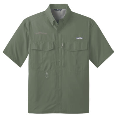 Embroidered - Short Sleeve Fishing Shirt (low stock alert) Thumbnail