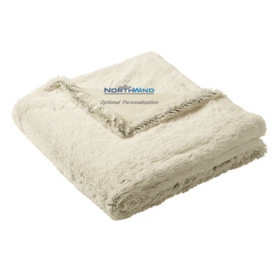 Embroidered Personalized - Faux Fur Blanket Thumbnail