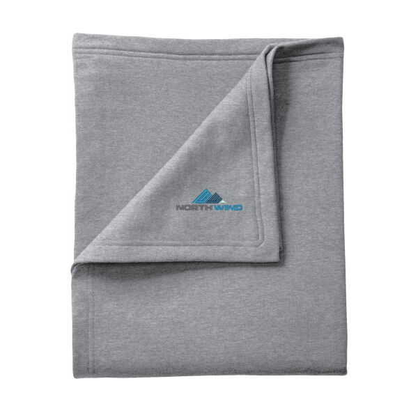 Embroidered  - Core Fleece Sweatshirt Blanket Thumbnail