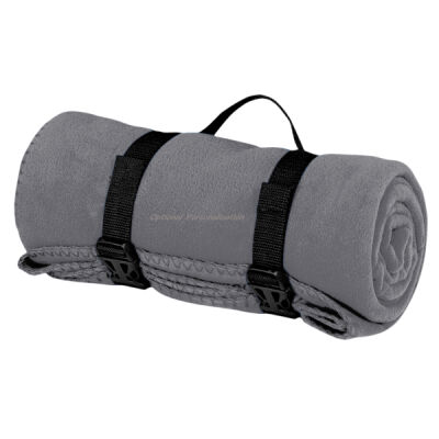Embroidered Personalized - Value Fleece Blanket with Strap Thumbnail