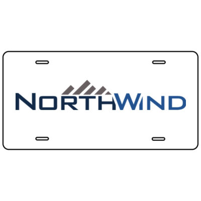 Logo  - Aluminum Full Color Printed License Plate Thumbnail
