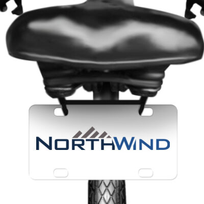Logo  - Bike Plate - Custom Full Color Printed Thumbnail