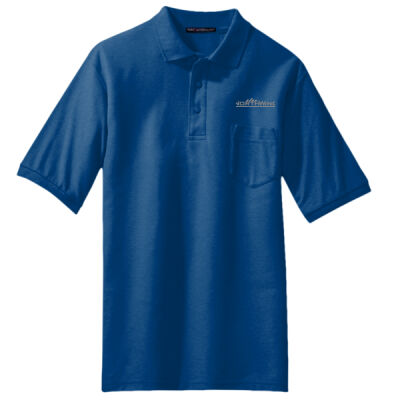 Embroidered Logo  - Silk Touch™ Polo with Pocket Thumbnail