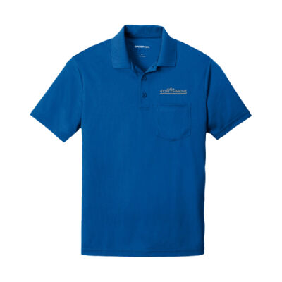 Embroidered Logo  - PosiCharge ® RacerMesh ® Pocket Polo Thumbnail