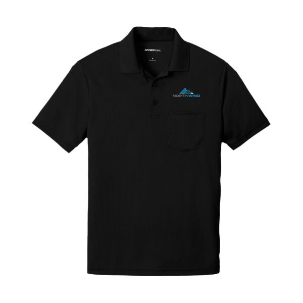 Embroidered  - PosiCharge ® RacerMesh ® Pocket Polo Thumbnail