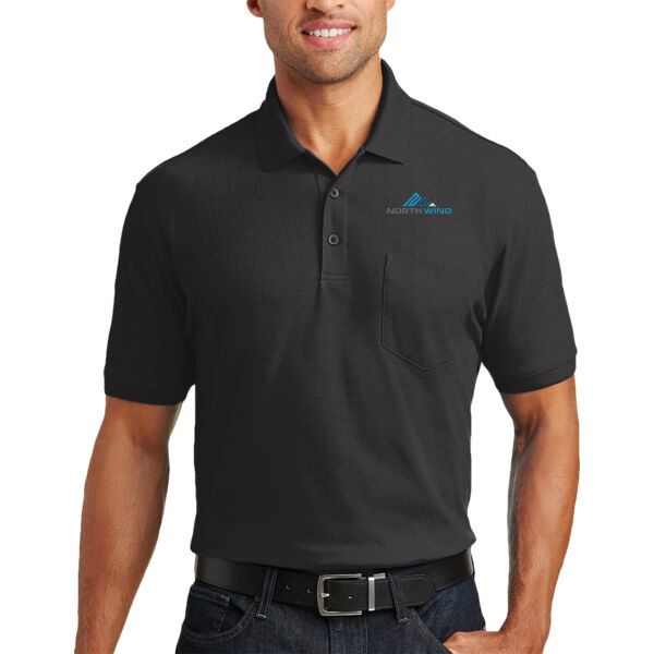 Embroidered  - Core Classic Pique Pocket Polo Thumbnail
