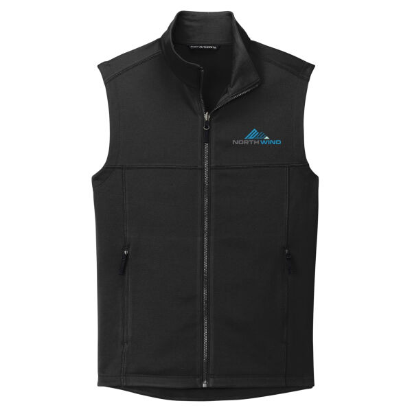 Embroidered  - Collective Smooth Fleece Vest  Thumbnail
