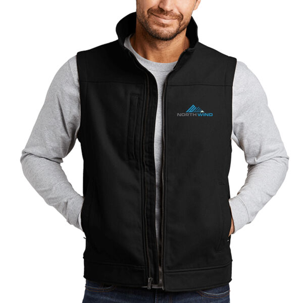 Embroidered  - Duck Bonded Soft Shell Vest Thumbnail
