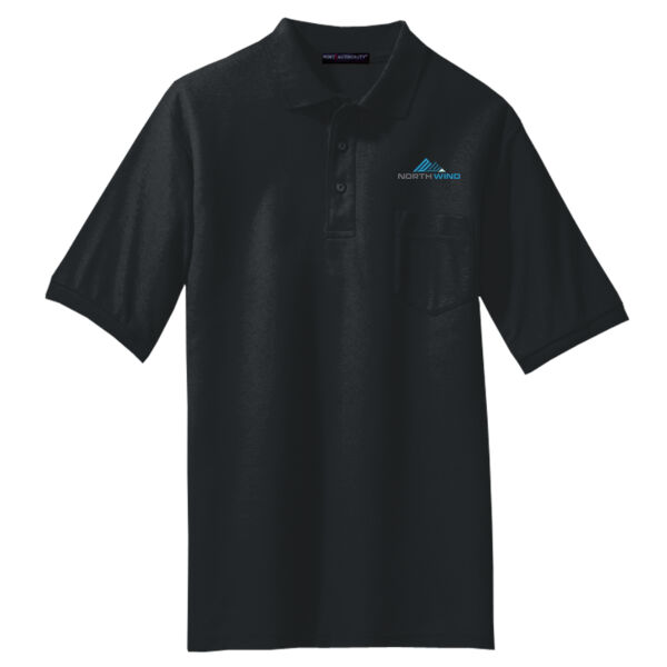 Embroidered  - Tall Silk Touch™ Polo with Pocket Thumbnail