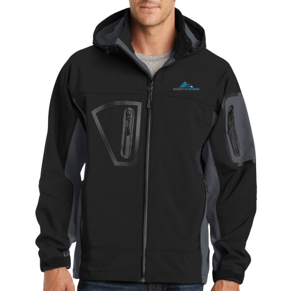 Embroidered  - Tall Waterproof Soft Shell Jacket Thumbnail
