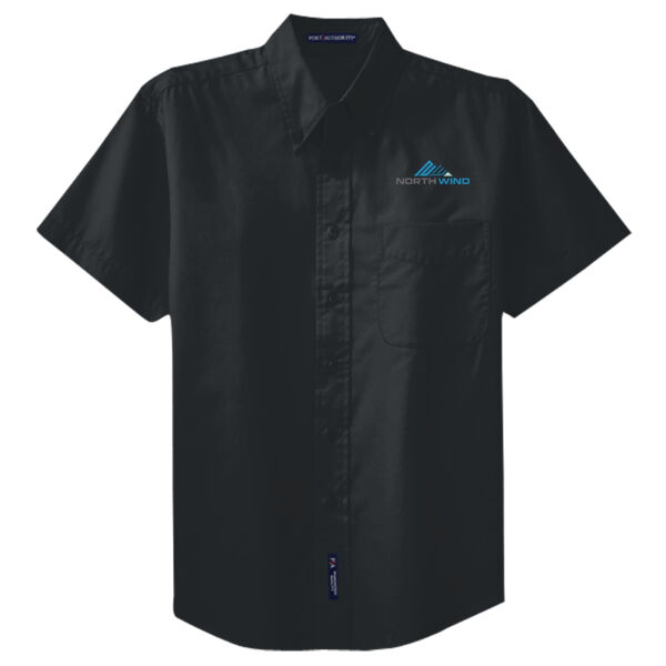 Embroidered  - Tall Short Sleeve Easy Care Shirt Thumbnail