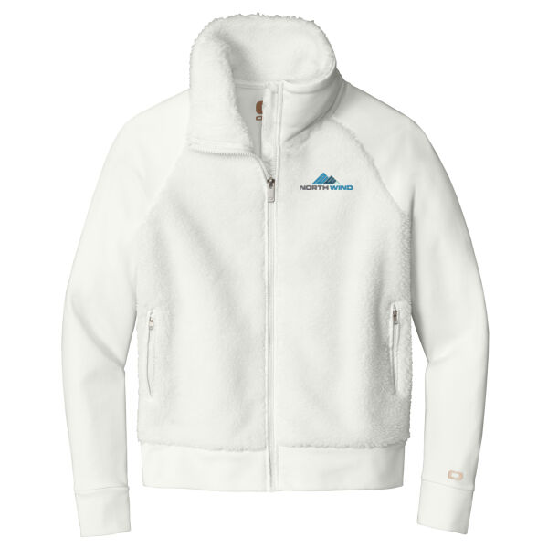 Embroidered  - Ladies Luuma Sherpa Full Zip Thumbnail