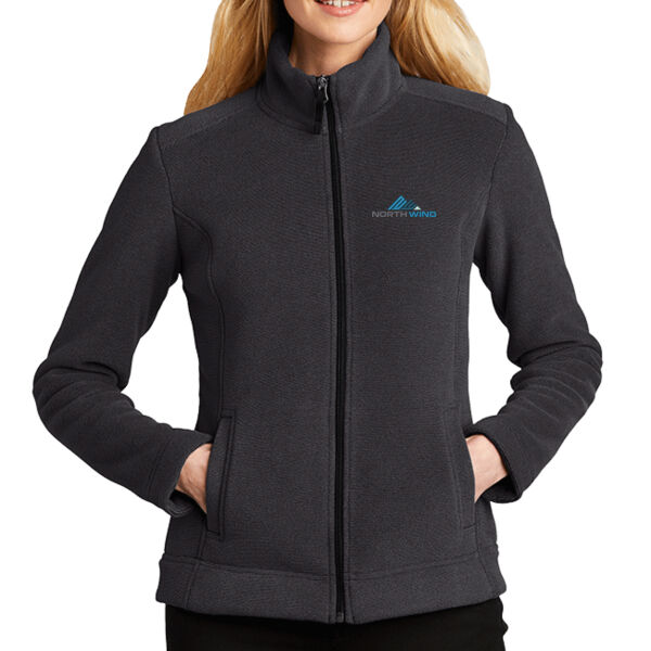 Embroidered  - Ladies Ultra Warm Brushed Fleece Jacket Thumbnail