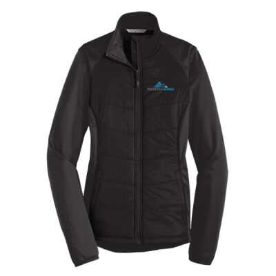 Embroidered  - Ladies Hybrid Soft Shell Jacket Thumbnail