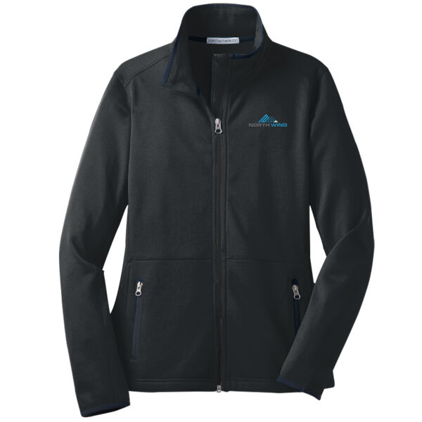 Embroidered  - Ladies Pique Fleece Jacket Thumbnail