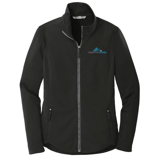 Embroidered  - Ladies Collective Smooth Fleece Jacket Thumbnail