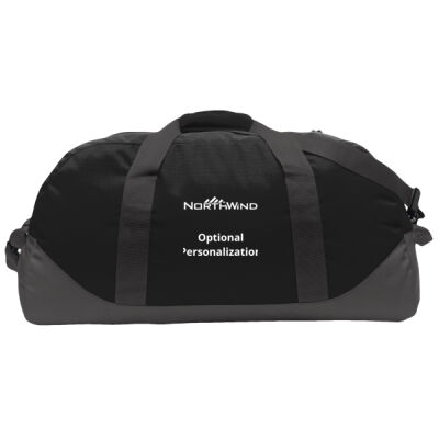 North Wind Printed Personalized - Large Ripstop Duffel Thumbnail