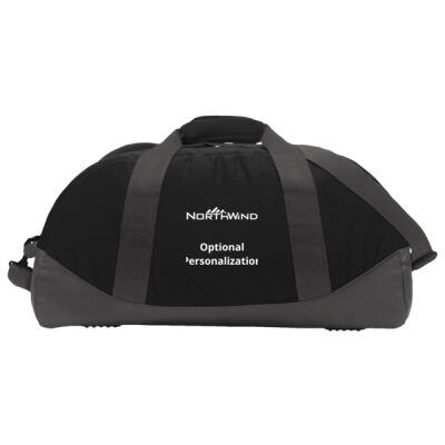 North Wind Printed Personalized - Medium Ripstop Duffel Thumbnail