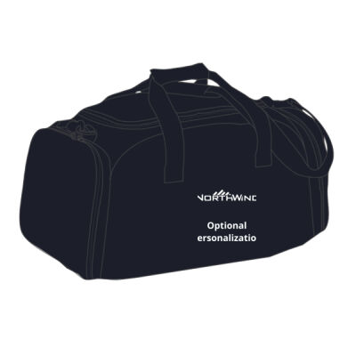 North Wind Printed Personalized - Medium Contrast Duffel Thumbnail