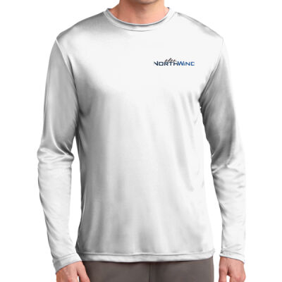 Left Sleeve Full Color Print  - Long Sleeve PosiCharge ® Competitor™ Tee (low stock alert) Thumbnail