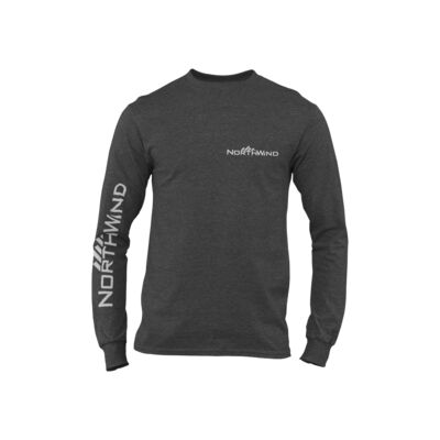 Right Sleeve Light Print - Long Sleeve Core Cotton Tee Thumbnail