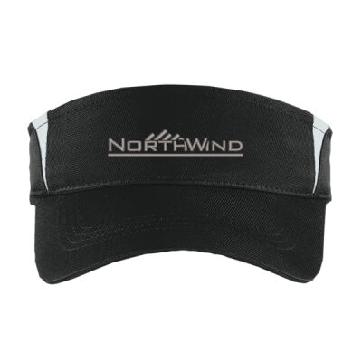 Embroidered  - Dry Zone ® Colorblock Visor Thumbnail