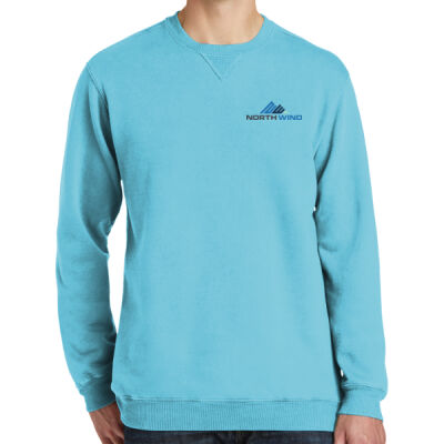 North Wind Printed - Beach Wash ® Garment Dyed Sweatshirt Thumbnail