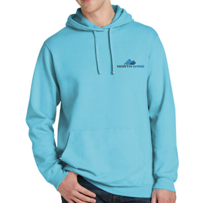North Wind Printed - Beach Wash ® Garment Dyed Pullover Hooded Sweatshirt Thumbnail