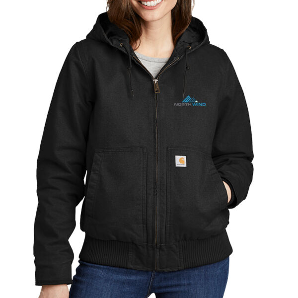 Embroidered - Women's Washed Duck Active Jac Thumbnail