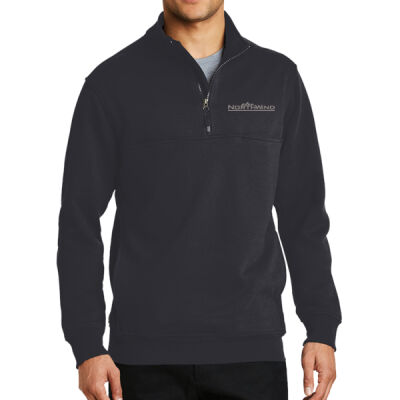 Embroidered  - 1/2 Zip Job Shirt Thumbnail