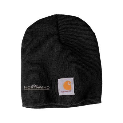 Embroidered  - Acrylic Knit Hat Thumbnail